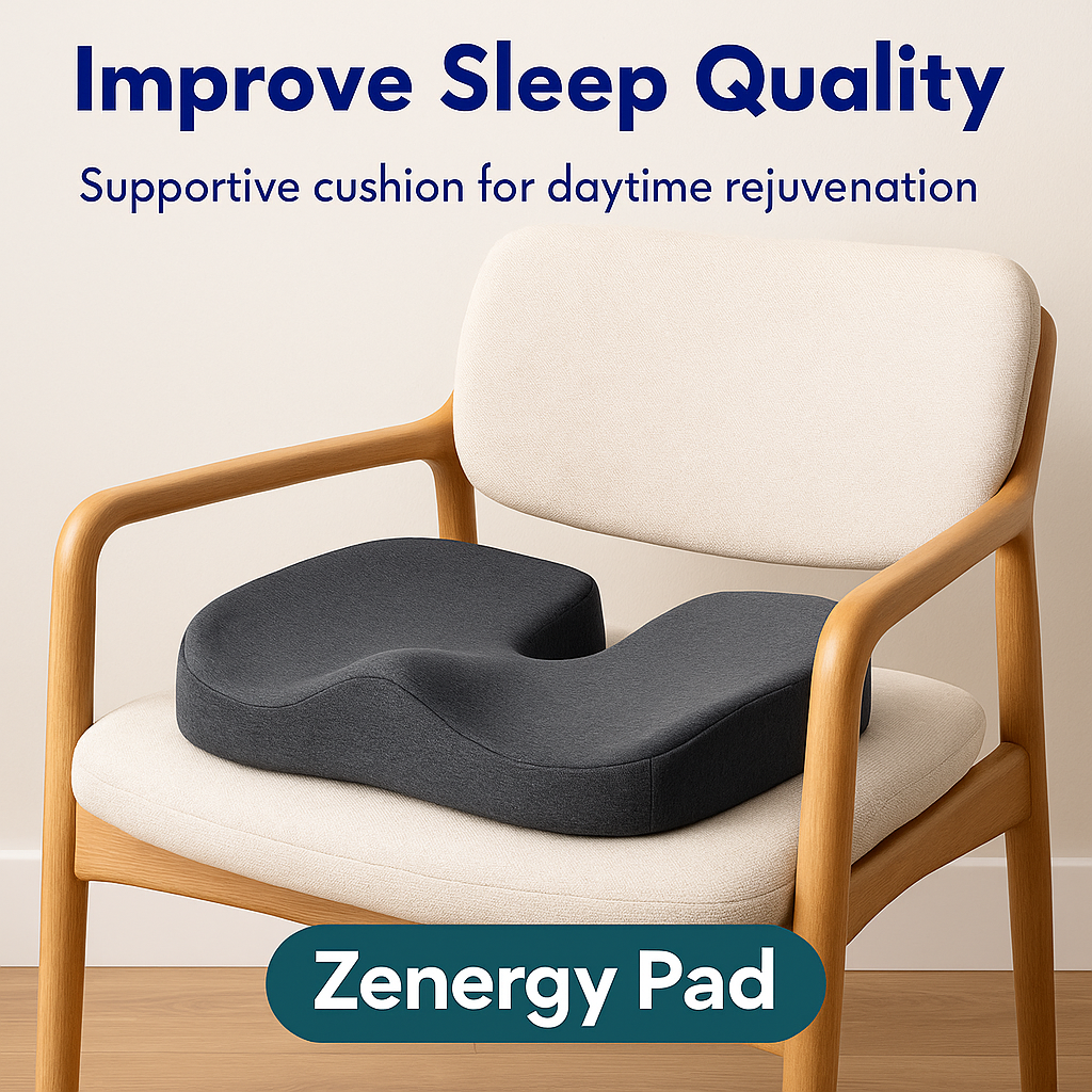 Zenergy Pad™ – Cushion for Daily Vitality & Restorative Comfort